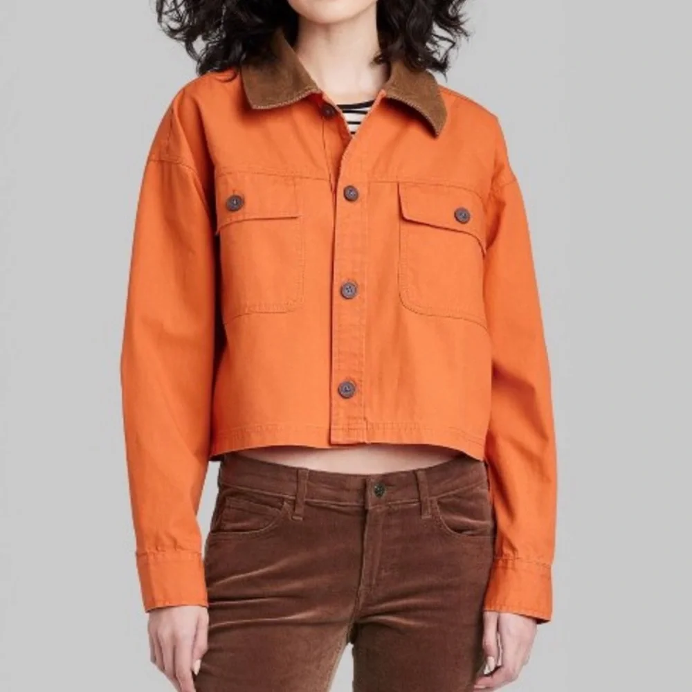 Women's Cropped Canvas Surplus
Shacket - Wild Fable™ Rust XL. NWT - Picture 1 of 3